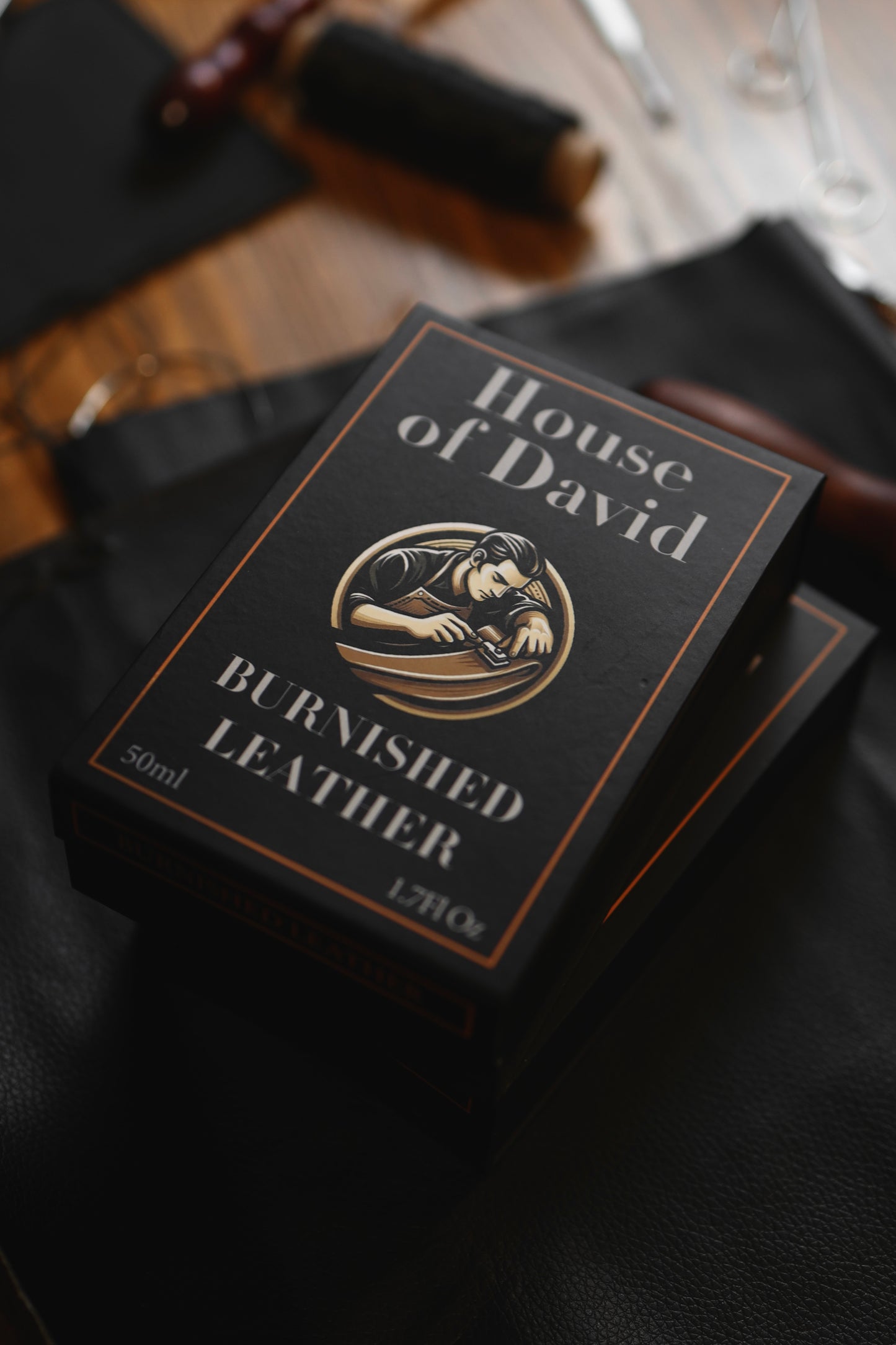 THE HOUSE OF DAVID BURNISHED LEATHER EXTRAIT DE PARFUM 50ml