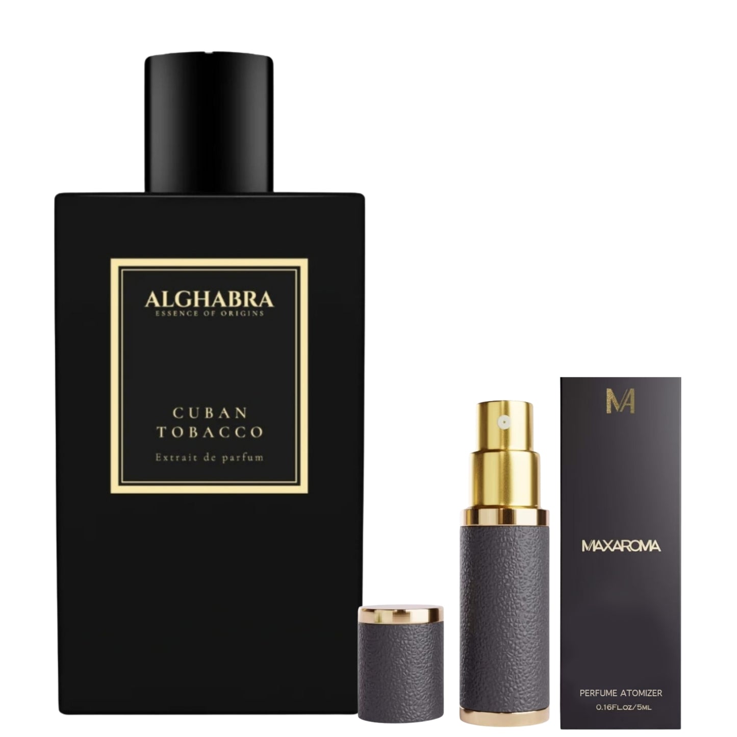Productos de Importación (12 - 16 días hábiles) - Alghabra Parfums Cuban Tobacco (U) 5 ml