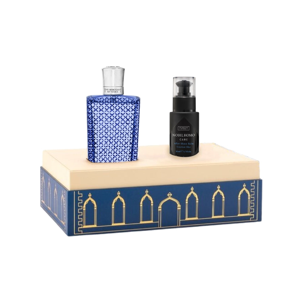 Productos de Importación (12 - 16 días hábiles) - The Merchant of Venice Venetian Blue Coffret (M) EDP Set