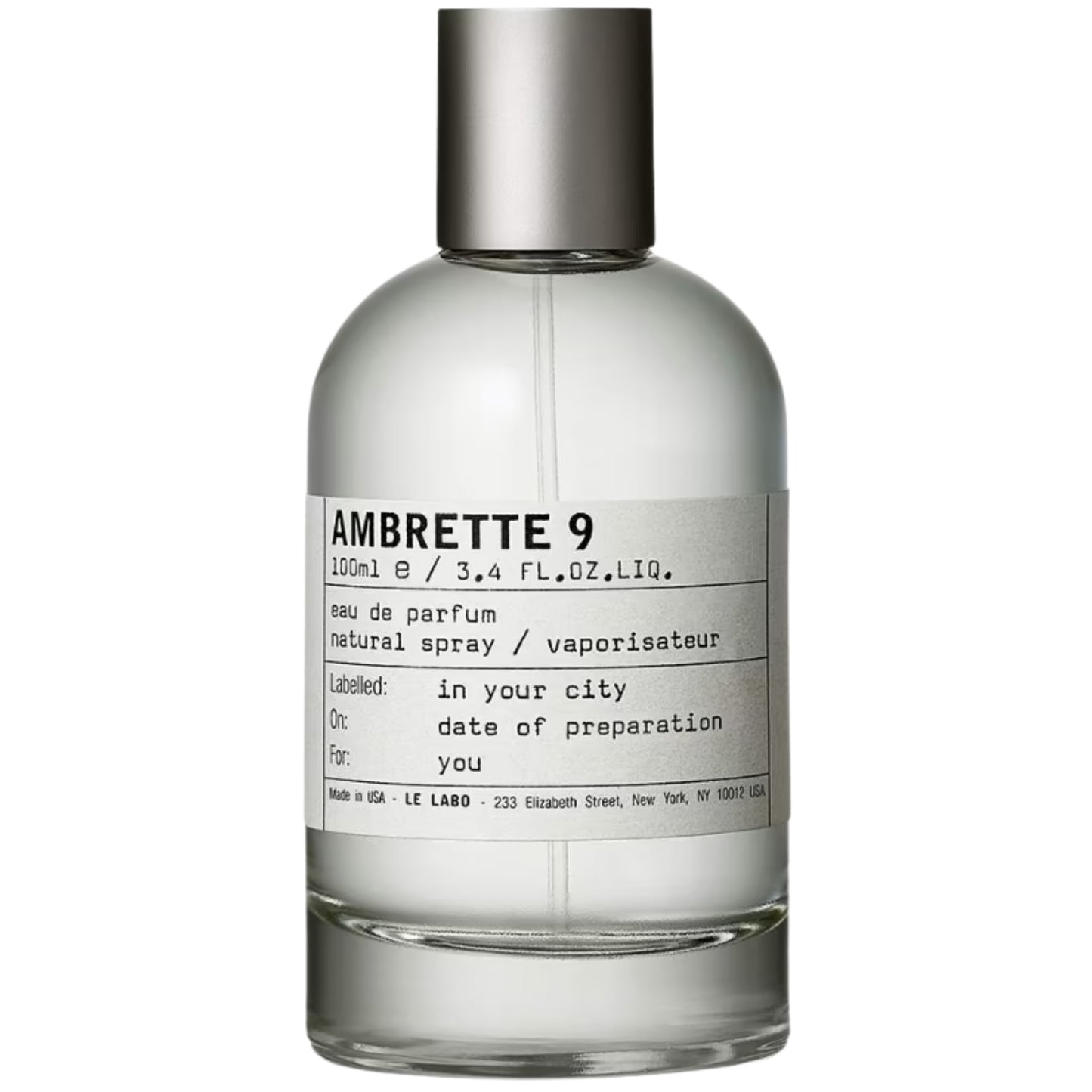 Productos de Importación (12 - 16 días hábiles) - Le Labo Ambrette 9 UNBOXED (U) EDP 3.4 Oz
