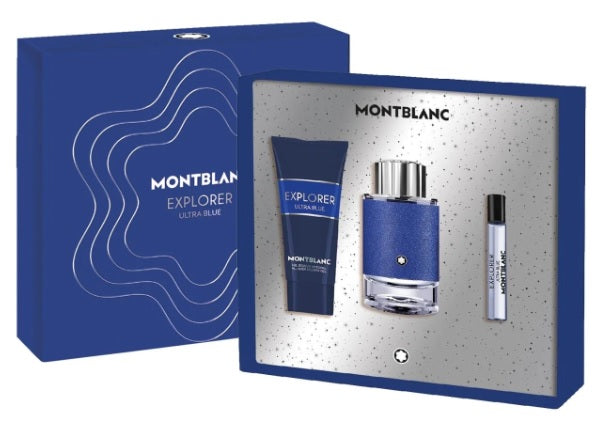 Productos de Importación (12 - 16 días hábiles) - Mont Blanc Explorer Ultra Blue Gift Set (M)
