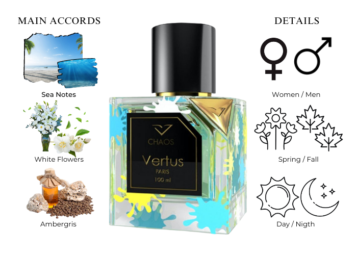 Chaos Vertus paris eau de parfum 100 ml