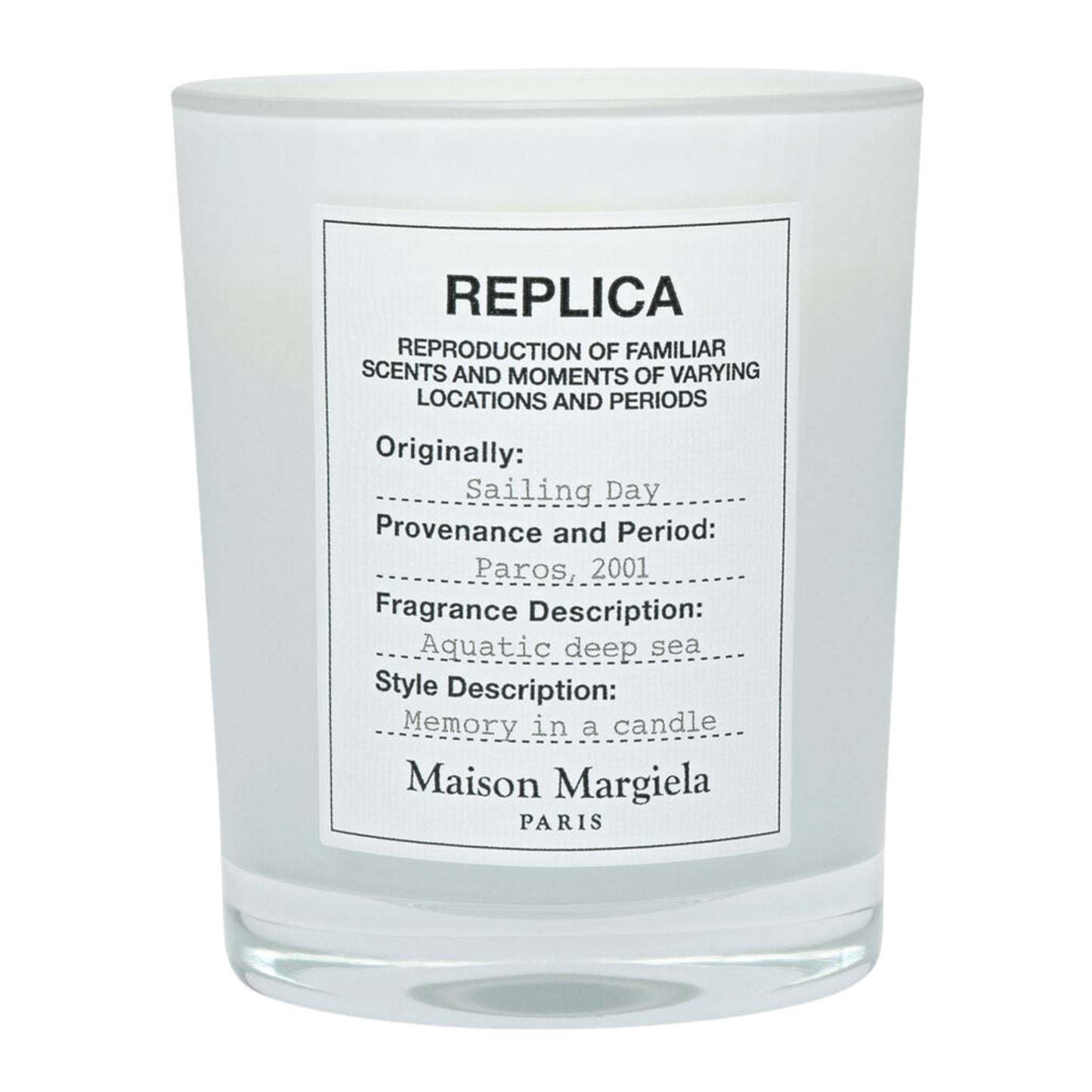 Productos de Importación (12 - 16 días hábiles) - Maison Margiela Sailing Day Candle (U) 5.8 oz