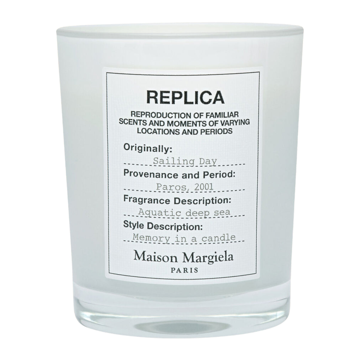 Productos de Importación (12 - 16 días hábiles) - Maison Margiela Sailing Day Candle (U) 5.8 oz