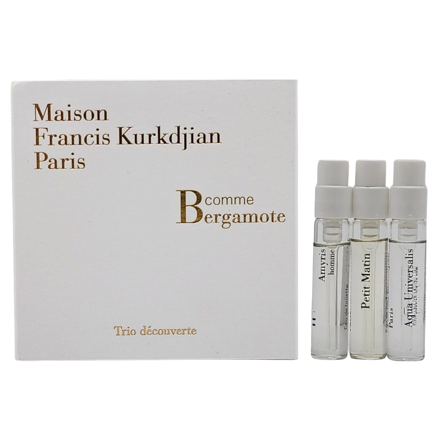 Productos de Importación (12 - 16 días hábiles) - Maison Francis Kurkdjian Discovery Trio Comme Bergamot (U) 3 x 2ml