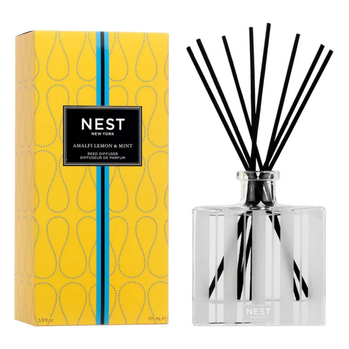 Productos de Importación (12 - 16 días hábiles) - Nest Fragrances Amalfi Lemon & Mint Reed Diffuse (U) 5.9 oz