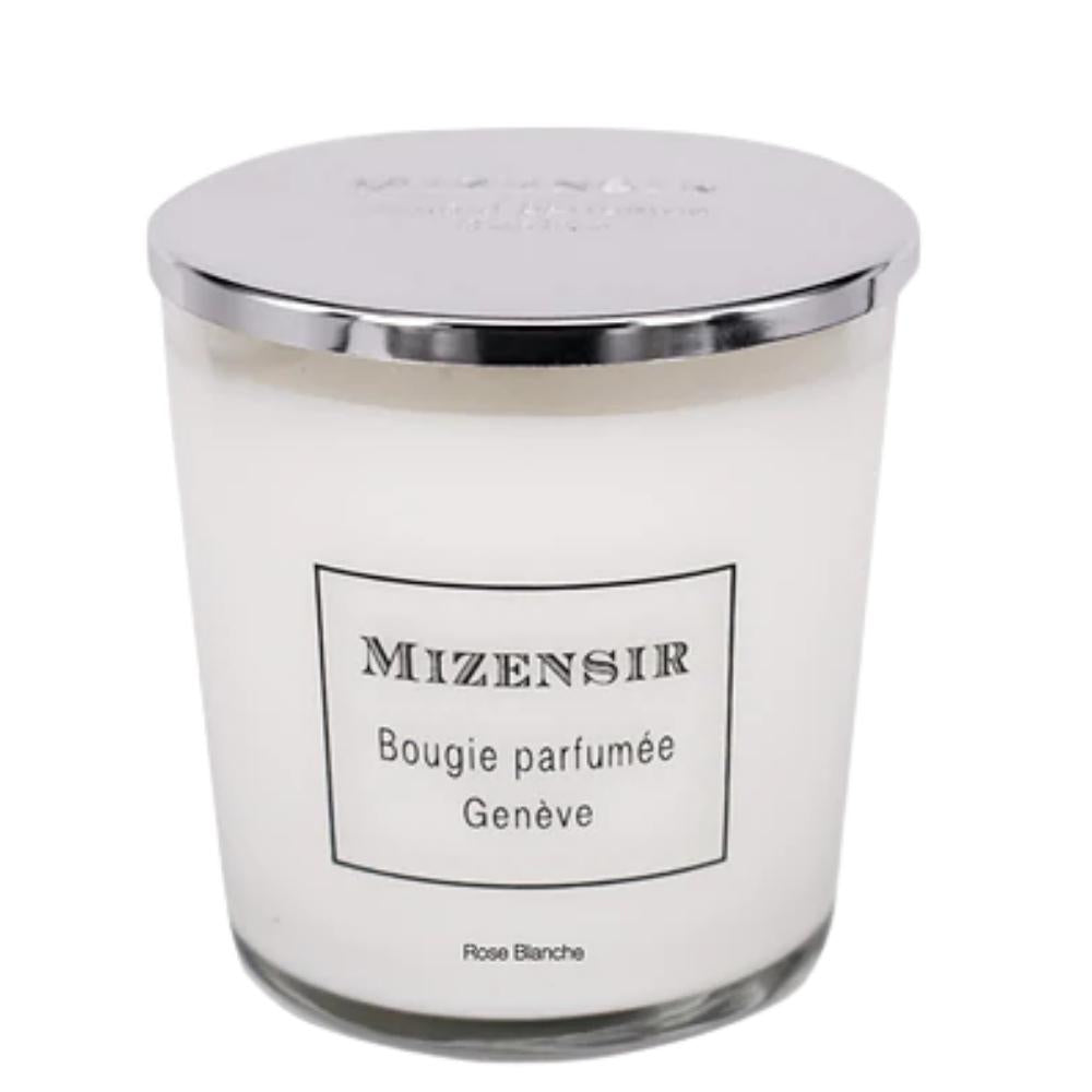 MIZENSIR Rose Blanche Candle 230g (U) 8.1oz (IMPORTACIÓN 12 a 16 DÍAS HÁBILES)