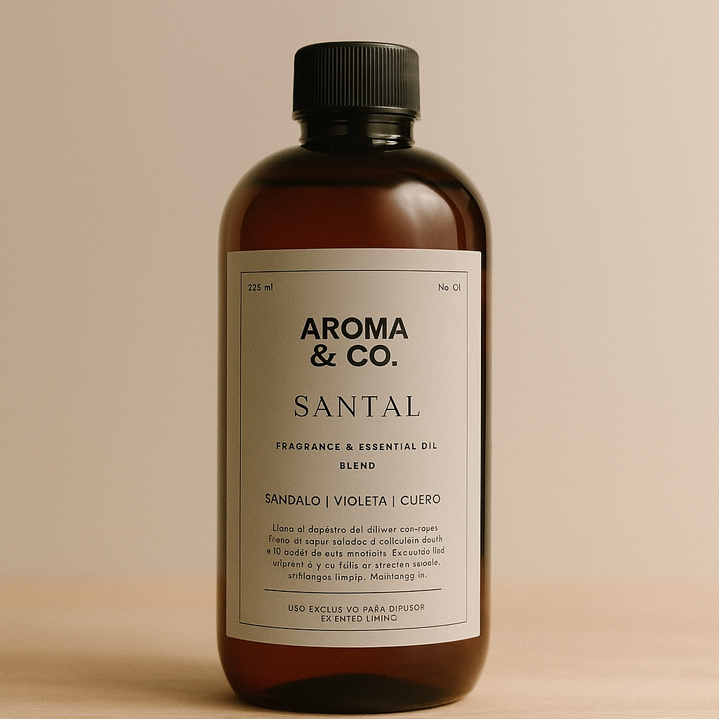 Fragrance & Essential Oil Blend para Difusor Santal 250ml