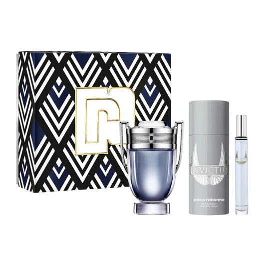 Productos de Importación (12 - 16 días hábiles) - Paco Rabanne Invictus  Traveler (M) EDT Set