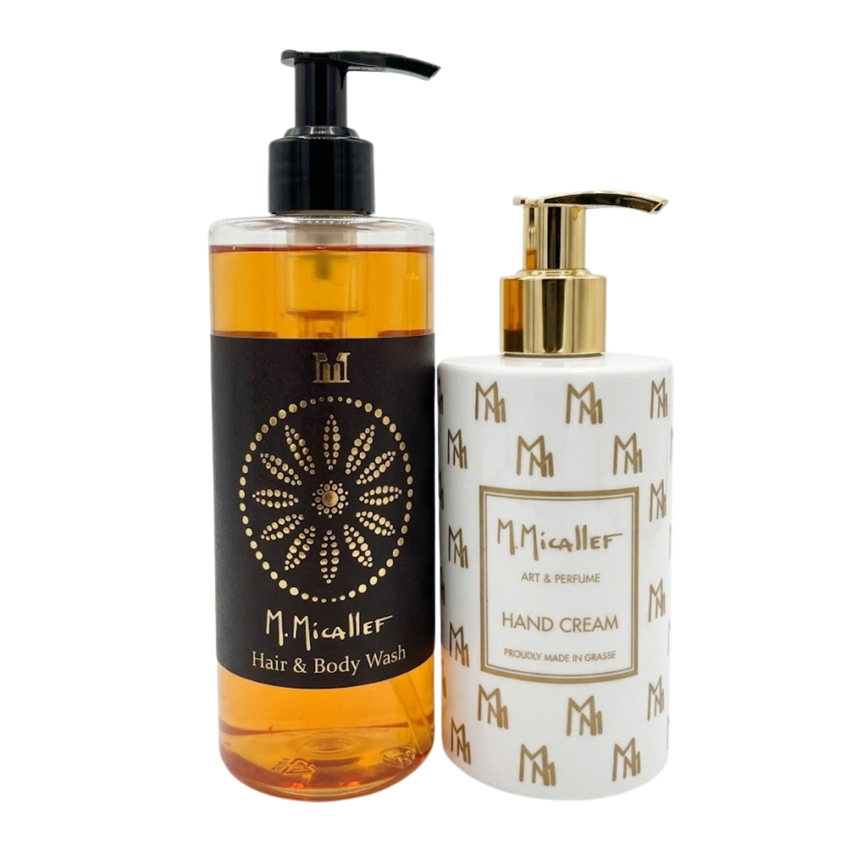 Productos de Importación (12 - 16 días hábiles) - M. Micallef Hand Cream and Hair and Body Wash  With Bag Gift Set (U)