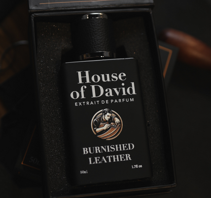 THE HOUSE OF DAVID BURNISHED LEATHER EXTRAIT DE PARFUM 50ml