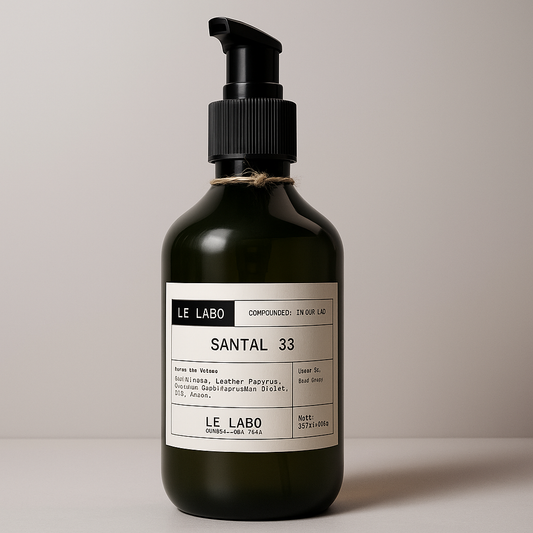 Jabón Líquido Inspirado en Le Labo Santal 33 de 300ml