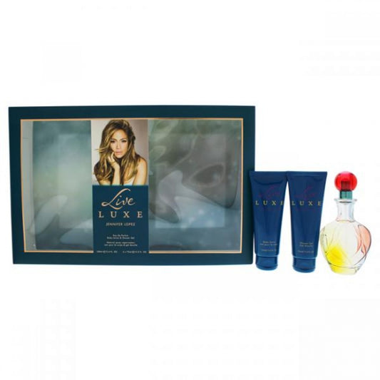 Jennifer Lopez Live Luxe 3 pc Gift Set (L) (IMPORTACIÓN 12 a 16 DÍAS HÁBILES)