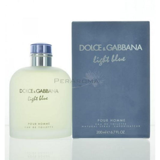 Dolce & Gabbana Light Blue (M) EDT 6.8 Oz (IMPORTACIÓN 14 a 25 DÍAS HÁBILES)