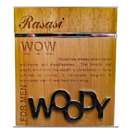 Rasasi Woody (L) EDP 2 oz (Tester) (IMPORTACIÓN 12 a 16 DÍAS HÁBILES)